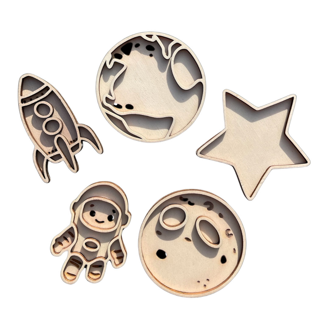 Vulvormen ruimte 5 stuks