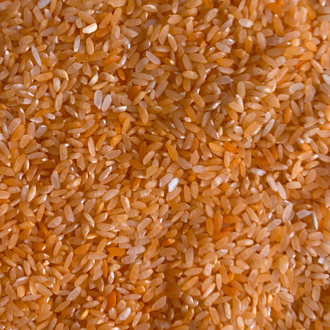 Speelrijst oranje 300 gram