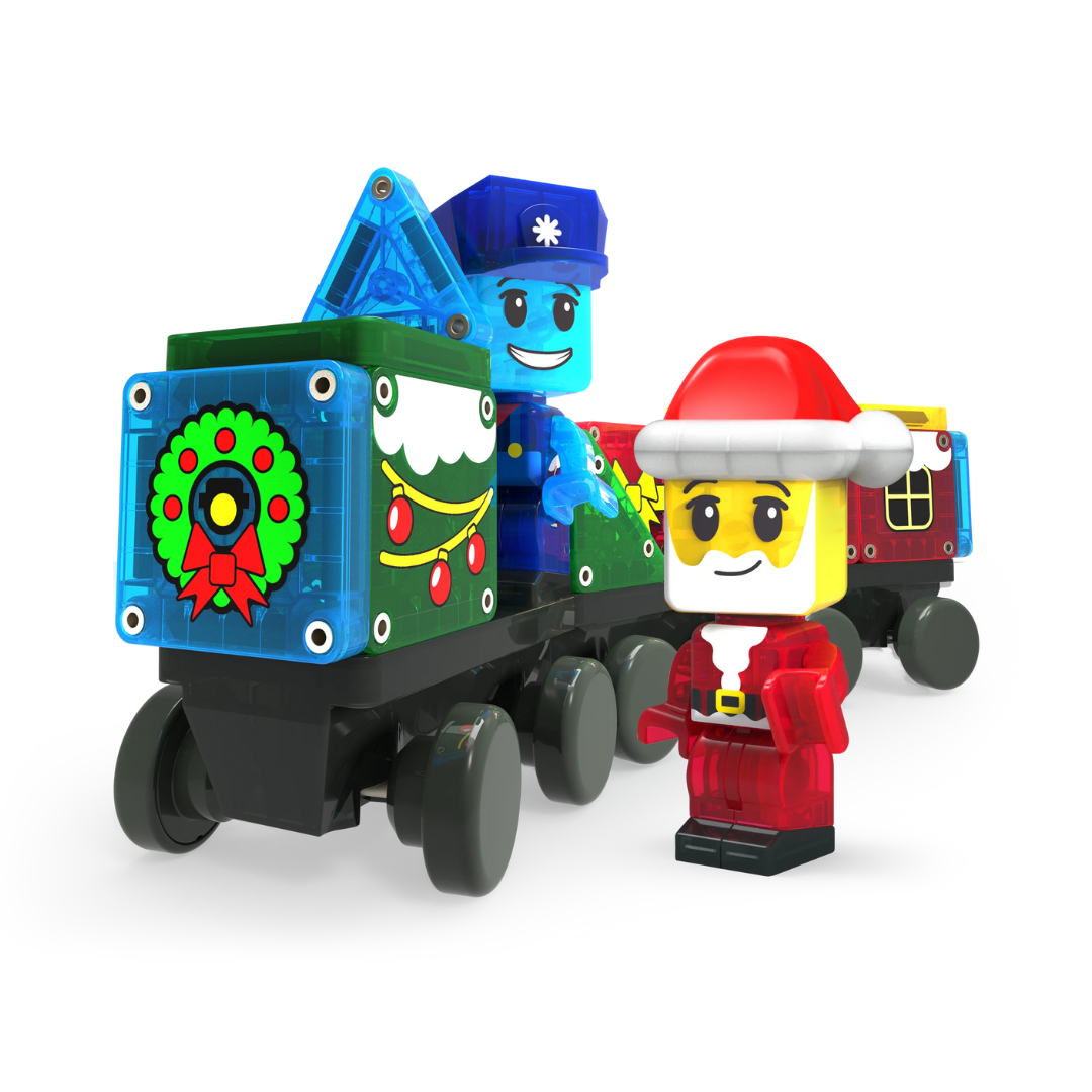 MAGNA-TILES® Adventskalender – 34-delige Magnetische Constructieset