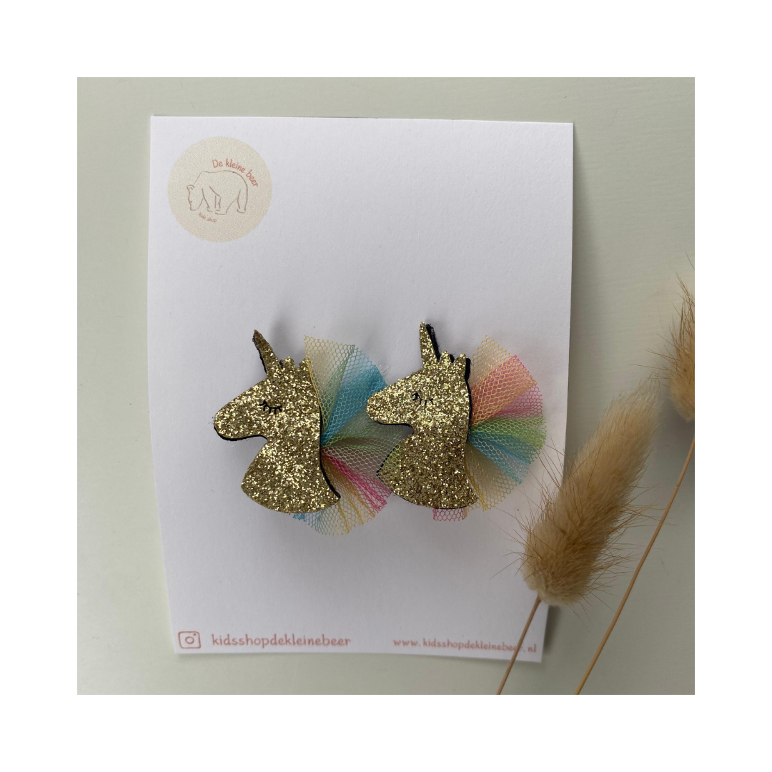 Haarspeldjes unicorn