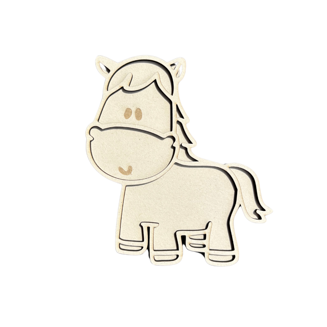 Vulvorm paard
