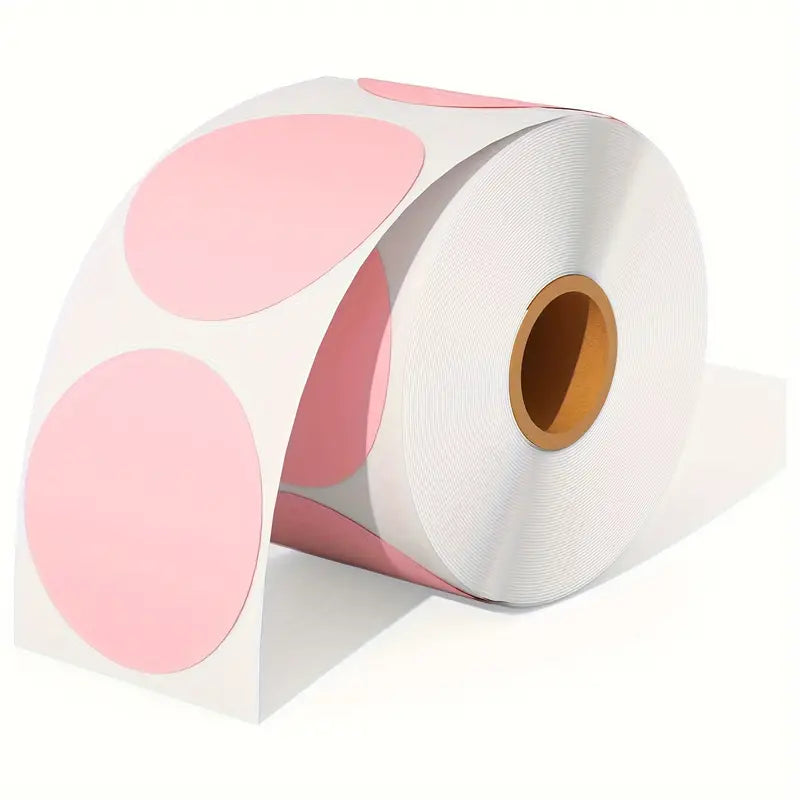 Traktatiesticker naam + hartje (10 stuks)