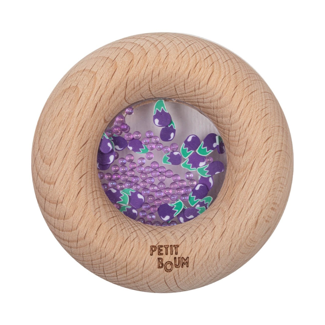 Petit Boum - Sensorische Donut - Aubergine
