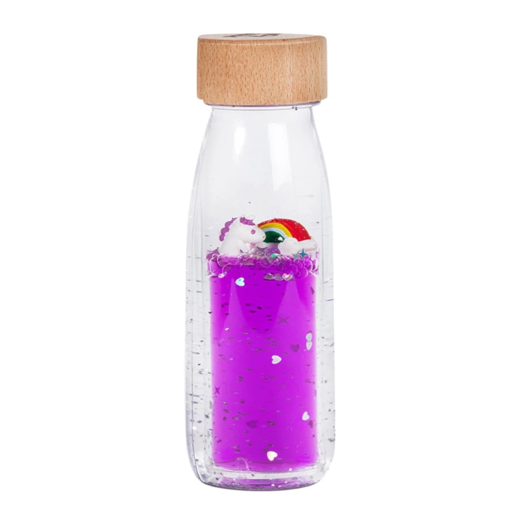 Petit Boum - Sensorische Fles Move - Magische Regenboog