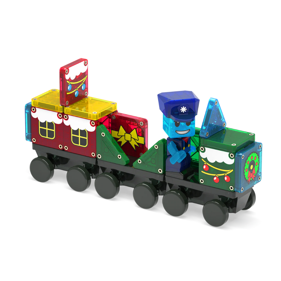 MAGNA-TILES® Adventskalender – 34-delige Magnetische Constructieset