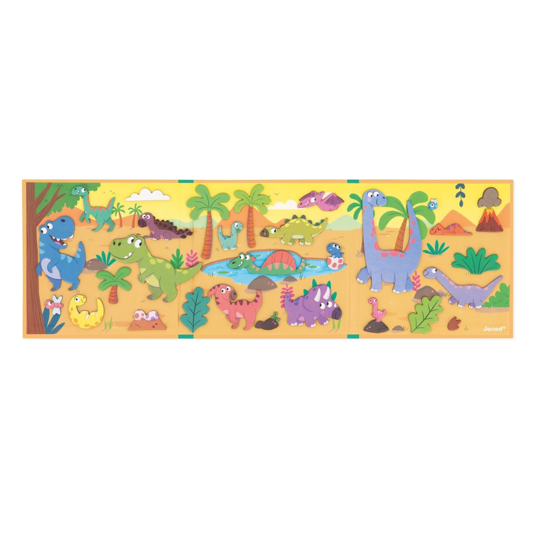 Janod - Magneti Stories Dinosaurus