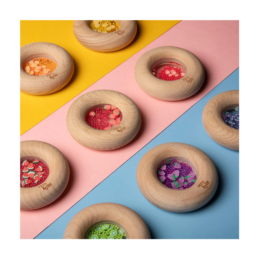 Petit Boum - Sensorische Donut - Aubergine