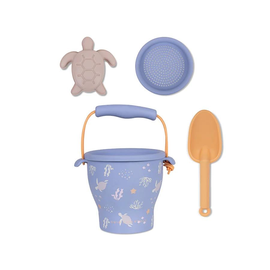 Coral Bliss | Blauwe Strandspeelset Swim Essentials