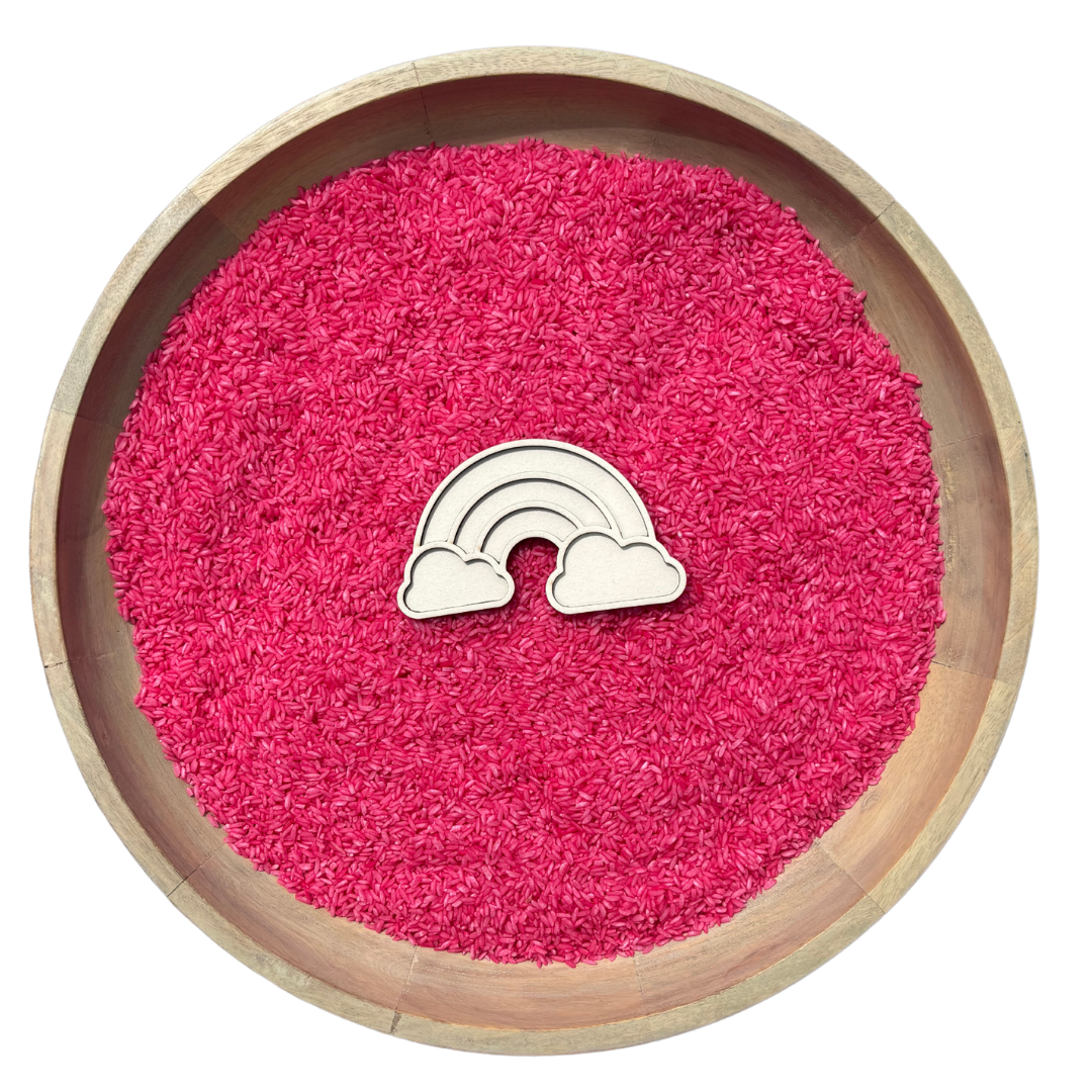 Vulvorm regenboog