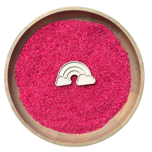 Vulvorm regenboog