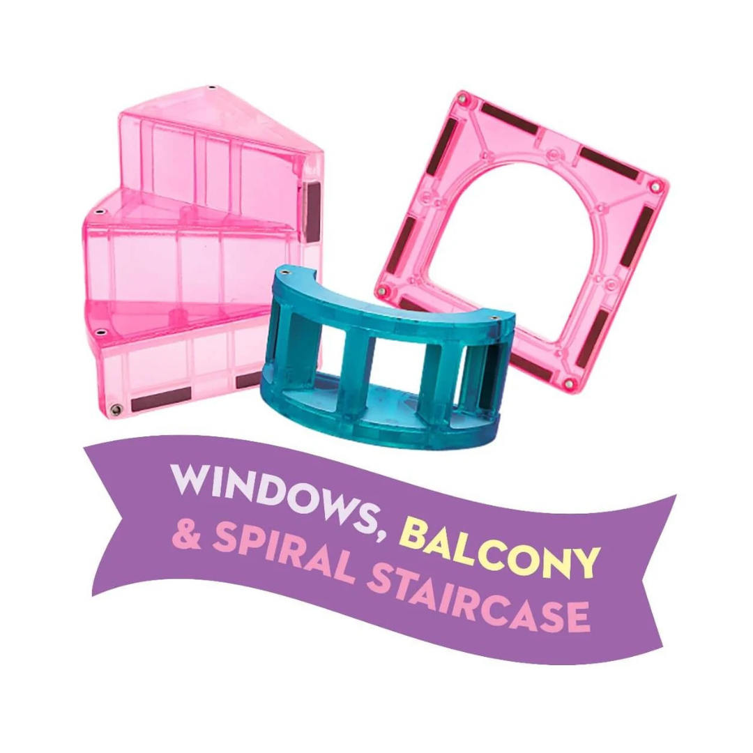 MAGNA-TILES® CASTLE microMAGS - 25 stuks