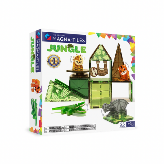 MAGNA-TILES® Jungle Animals 25 stuks