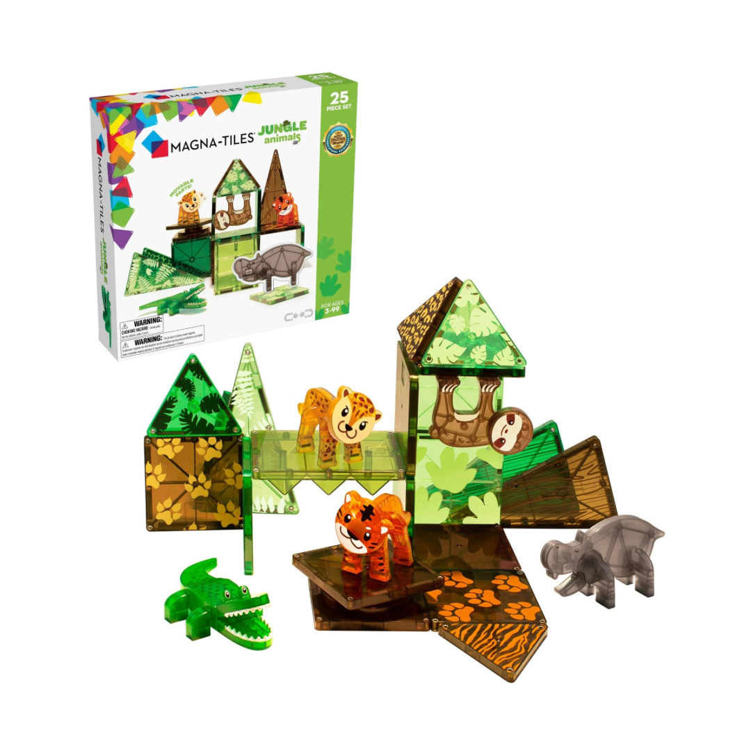 MAGNA-TILES® Jungle Animals 25 stuks